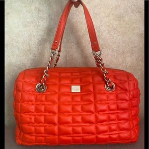 Kate Spade Coral Quilted Bag